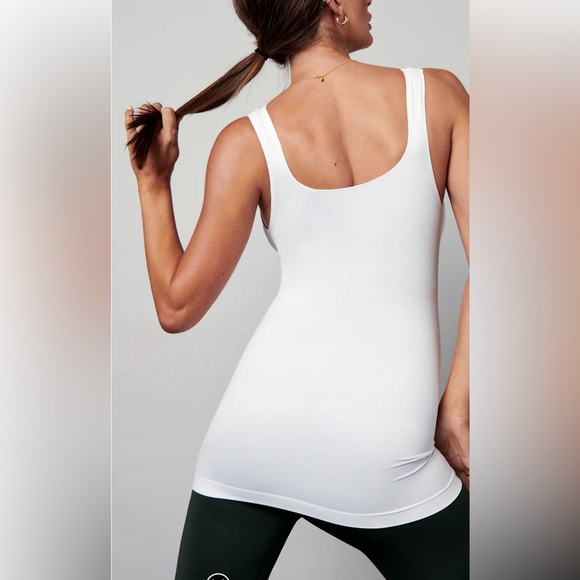 BLANQI EVERYDAY Maternity Belly Support Tank top White - Picture 2 of 6